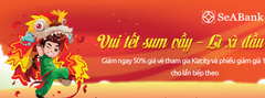 SeABank giảm 50\% giá vé tham gia Kizcity