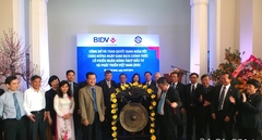 Cổ phiếu BIDV chính thức chào sàn