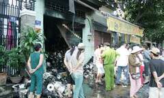 TP.HCM: Cháy xưởng dệt kim, nam thanh niên tử vong