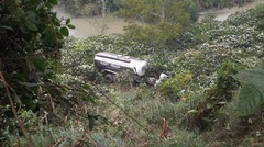 Va chạm với xe tải, xe bồn lao xuống vực, 1 người chết