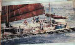 Gặp người Việt vượt đại dương bằng bè mảng