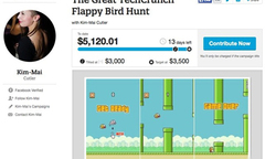 Quyên góp tiền để sang Việt Nam phỏng ván  "cha đẻ " Flappy Bird
