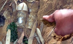 Nổ đầu đạn, 2 bố con bị trọng thương