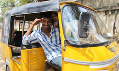 Diện kiến chiếc xe tuk tuk  "xa hoa " nhất Ấn Độ