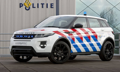 Range Rover Evoque rực rỡ trong sắc phục cảnh sát