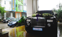 Rolls-Royce Phantom độc nhất Thái Bình làm xe hoa