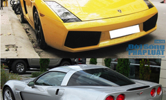 Màn tỉ thí tốc độ của Lamborghini Gallardo và Chevrolet Corvette 