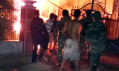 Cháy lớn tại xưởng mộc, thiệt hại 1,5 tỷ đồng