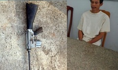 “Hỏi chuyện” hàng xóm bằng...súng quân dụng