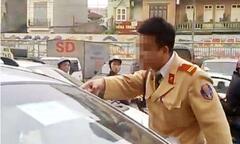 Kiểm điểm một CSGT phát ngôn thiếu văn hóa