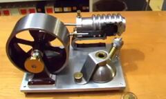 Độc đáo mô hình động cơ đốt trong hoạt động cực kỳ trơn tru