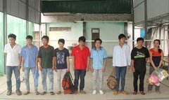  Thanh Hóa: Bắt 9 đối tượng truy nã từ phía Nam về quy án