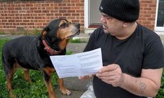 Kỳ lạ: Chú chó được mời đi bỏ phiếu quốc hội