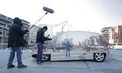 Cận cảnh chiếc xe tàng hình của Mercedes-Benz