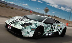 Cận cảnh quá trình sơn siêu xe Lamborghini Murcielago