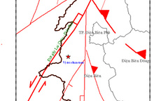 Động đất mạnh 3,9 độ Richter xảy ra tại tỉnh Điện Biên