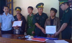 Bắt 2 người Lào vận chuyển 2.000 viên ma túy tổng hợp