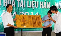Hà Tĩnh: Khai mở các tư liệu văn tự Hán - Nôm cổ