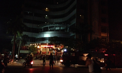 Cháy tại khách sạn Mường Thanh, khách lưu trú hoảng loạn