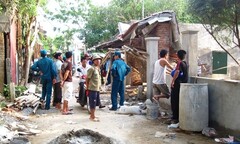 Thanh Hóa: Khối bê tông đổ sập đè chết một thợ xây