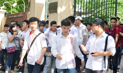Hơn 900.000 thí sinh làm thủ tục thi tốt nghiệp THPT 2014