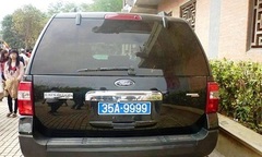 Xuất hiện 2 xe biển xanh trùng biển tứ quý 9 ở Ninh Bình