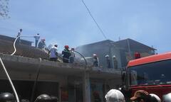 TP Huế: Cháy nhà hai tầng, 3 ông cháu thoát nạn