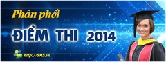 Phân phối điểm thi lớp 10 cùng SMS.vn