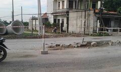 Nghệ An: Lao xe máy vào đường thi công, 1 người tử vong