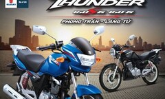 Sáng nay, xe tay côn Suzuki Thunder ra mắt  tại Việt Nam