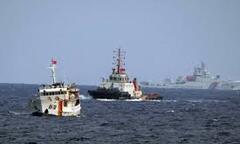 Tàu hải cảnh Trung Quốc đe dọa tàu cá Việt Nam
