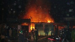 Cháy nhà trong đêm, bé gái 18 tháng tuổi tử vong