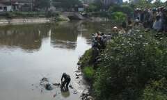 Thanh Hóa: Phát hiện xác phụ nữ trên sông Lai Thành