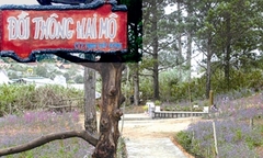 Bí ẩn chuyện tình đẹp và những  "oan hồn " ở  "Đồi thông hai mộ "