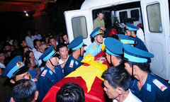 Xóm làng đón các anh về yên nghỉ nơi đất mẹ