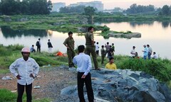Đang tìm thi thể nam sinh chết đuối tại hố “tử thần”