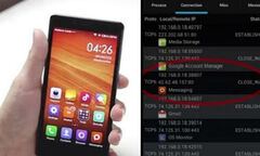 Video chứng minh điện thoại Xiaomi đang theo dõi người dùng
