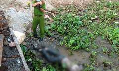 Phát hiện thi thể nam thanh niên bị trói 2 chân trôi trên sông