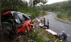 Xe khách mất phanh, 3 người tử vong tại chỗ