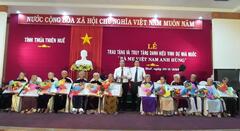 Trao tặng danh hiệu cho 193 mẹ Việt Nam Anh hùng