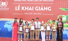 Lễ khai giảng đầu tiên tại Trường PT Liên cấp Vinschool