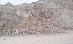 Sập mỏ đá, một người tử nạn