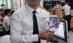 iPhone 6 Plus bất ngờ xuất hiện tại Hà Nội