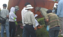 Phát hiện thi thể cô gái mất tích bên bờ ruộng, tay chân bị trói