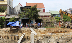 Bảo vệ công trường bị điện giật chết khi kiểm tra máy bơm nước