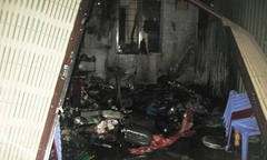 Cháy chợ, hàng chục gian hàng trở thành tro