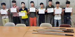Bắt nhóm thanh niên nghiện ma túy đập phá nhà dân