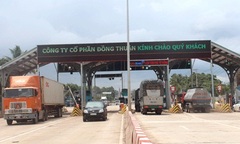 Ghi hình thu phí xe né Trạm thu phí xa lộ Hà Nội