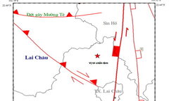 Lại xảy ra động đất 3,4 độ Richter tại Lai Châu