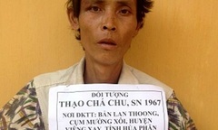 Bắt giữ đối tượng người Lào vận chuyển ma túy vào Việt Nam.